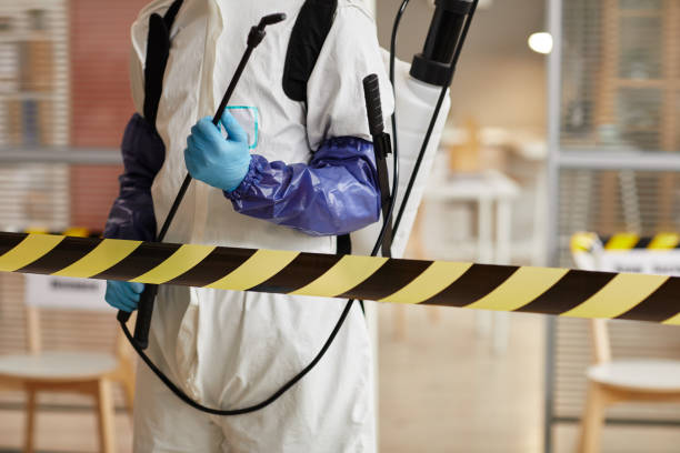 Professional Blood Cleanup technician working in Lewisburg, TN